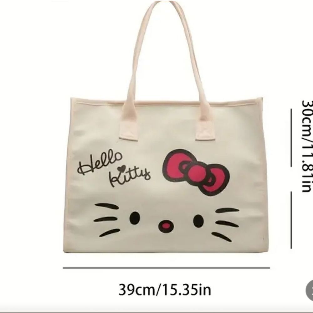 ⭐️ Hello Kitty Canvas Bag ⭐️ - Picture 2 of 3
